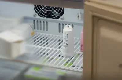 Draadloze sensor bewaakt temperatuur in frigo