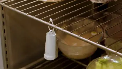 Draadloze sensor in frigo