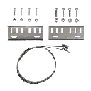 Aranet PRO Plus/PRO Plus LTE Basisstation Paalmontageset 2
