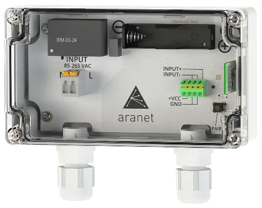 [TDSVT202] Aranet 0-10 V Transmitter met 24 VDC voeding